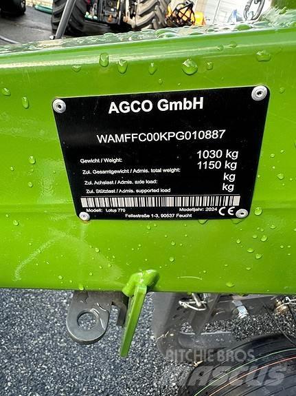 Fendt Lotus 770 Pradalges formuojantys padargai