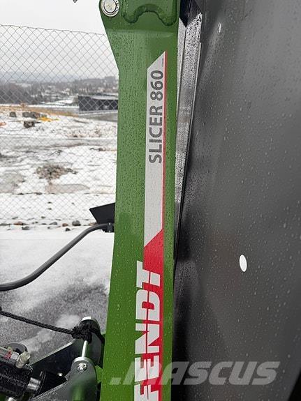 Fendt Slicer 860 Kiti pašarų derliaus nuėmimo įrengimai