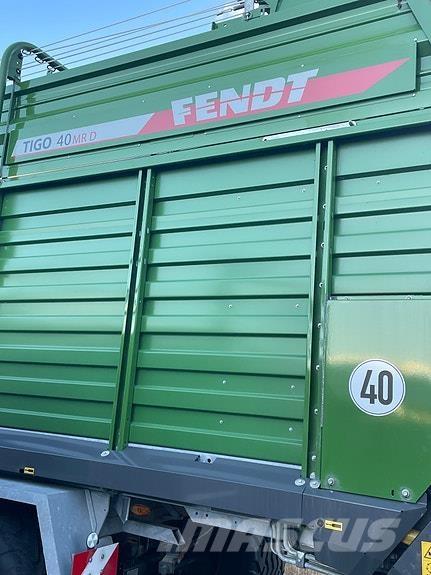 Fendt Tigo 40 MR D Kiti pašarų derliaus nuėmimo įrengimai