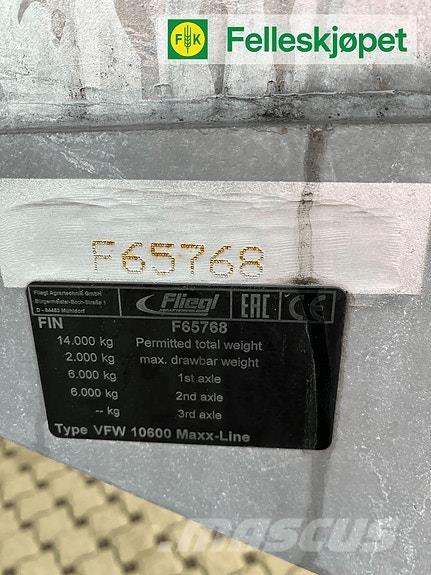 Fliegl VFW 10600 Mineralinių trąšų barstytuvai