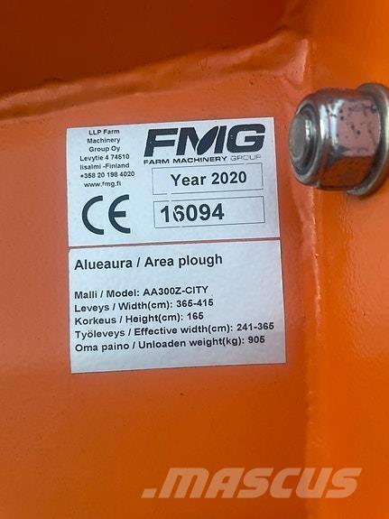 FMG AA300Z-City Sniego peiliai ir valytuvai