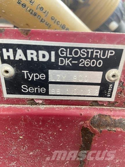Hardi LZY 800 Savaeigiai purkštuvai