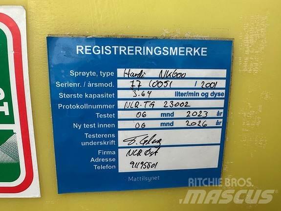 Hardi NK 600 Savaeigiai purkštuvai