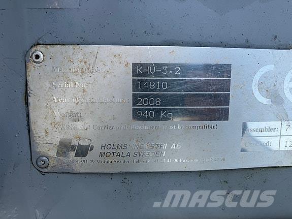 Holms KHV-3.2 Sniego peiliai ir valytuvai