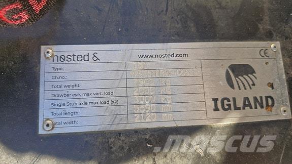 Igland 380 Miško technika - Kita