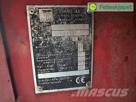 Igland 55 Vinsj Miško technika - Kita