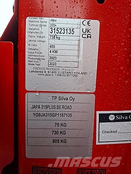 Japa 315 BE Road Miško technika - Kita