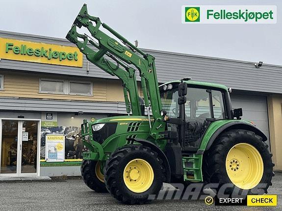 John Deere 6125M Traktoriai