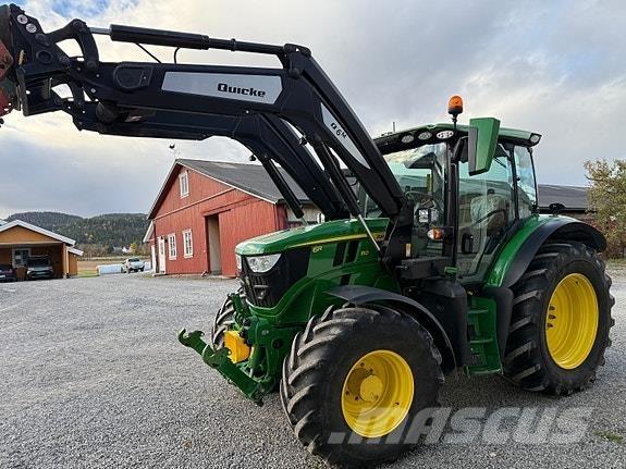 John Deere 6R150 Traktoriai