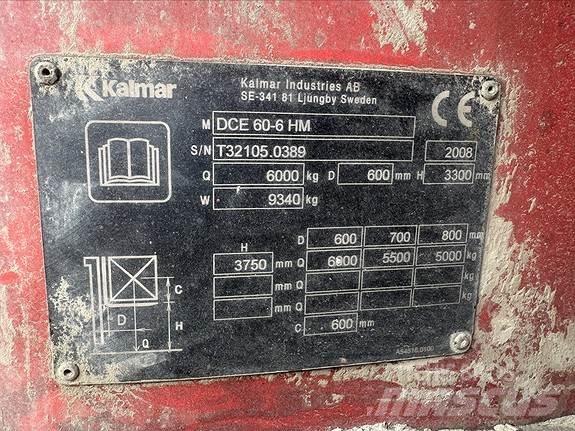 Kalmar DCE60 Dyzeliniai krautuvai