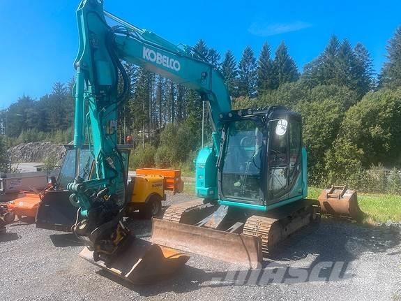 Kobelco SK75SR-3E Vikšriniai ekskavatoriai