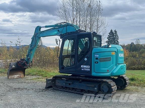 Kobelco SK75SR-7 Vikšriniai ekskavatoriai
