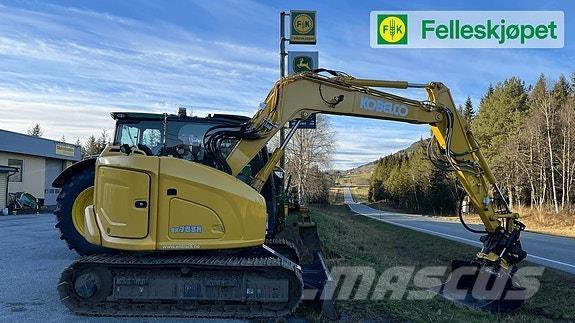 Kobelco SK75SR-7 Vikšriniai ekskavatoriai