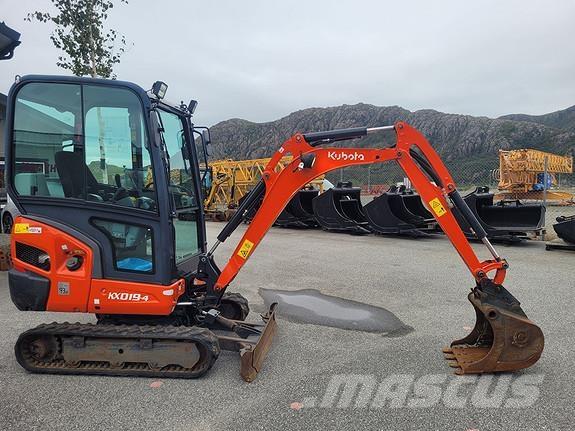 Kubota KX019-4 Mini ekskavatoriai < 7 t