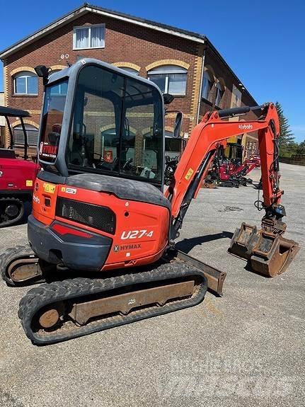Kubota U27 Mini ekskavatoriai < 7 t