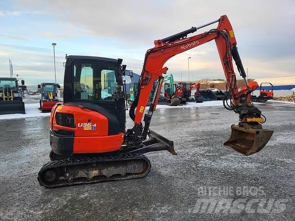 Kubota U36-4 Mini ekskavatoriai < 7 t
