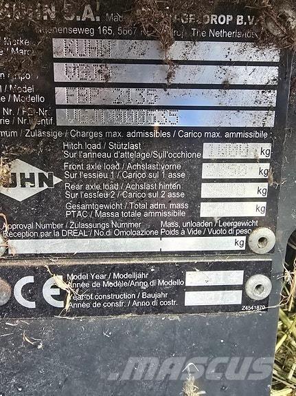 Kuhn FBP 2135 Ritinių presai