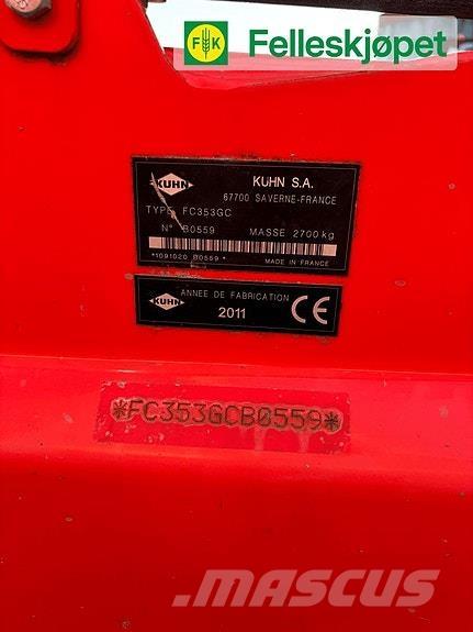 Kuhn FC353GC Kiti pašarų derliaus nuėmimo įrengimai