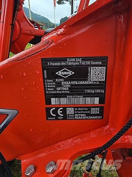 Kuhn GF7903 Ritinių presai