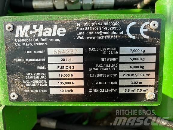 McHale FUSION 3 Ritinių presai