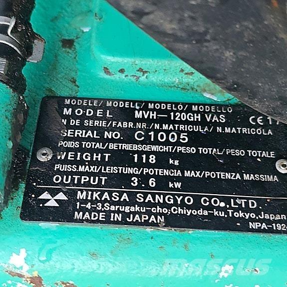 Mikas MVH-120GH Asfalto klotuvai