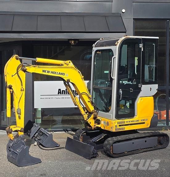 New Holland E18SR Mini ekskavatoriai < 7 t