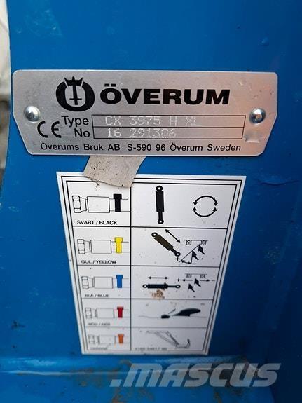 Överum CX 3975 H Apverčiamieji plūgai
