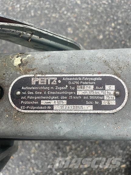  Peitz 700 kg Kita kelių ir sniego technika