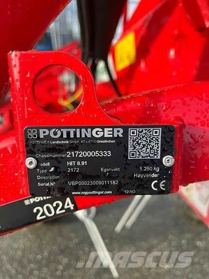 Pöttinger HIT 8.91 Pradalges formuojantys padargai