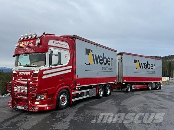 Scania 650 S Sunkvežimiai su dengtu kėbulu