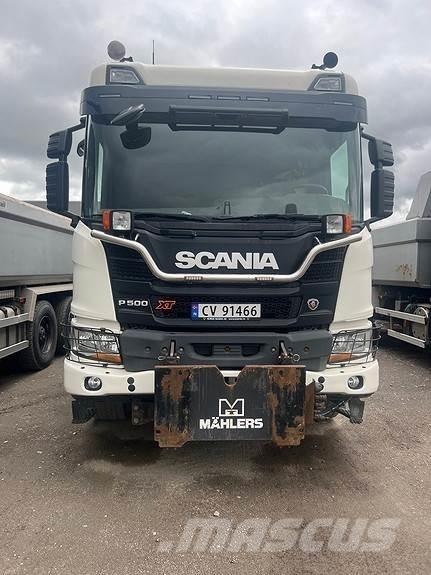 Scania P500B6X4HZ Savivarčių priekabų vilkikai