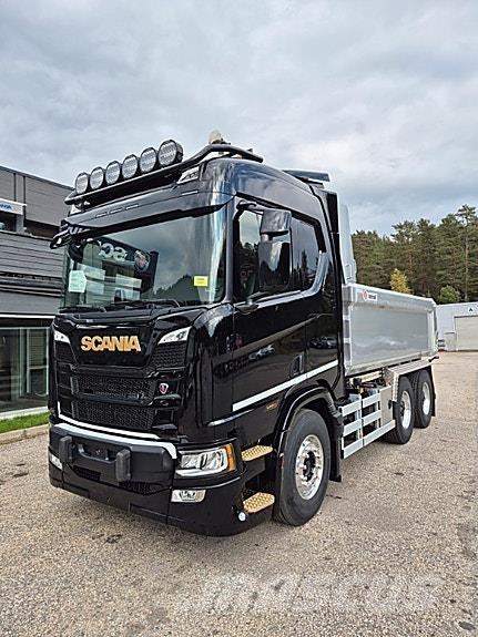 Scania R 500 Savivarčių priekabų vilkikai