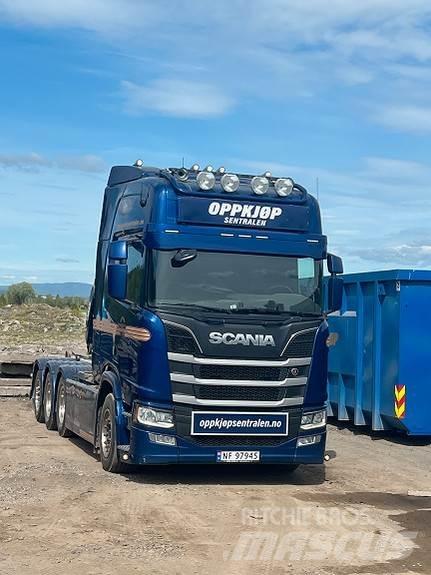 Scania R 650 Savivarčiai su kabeliniu keltuvu