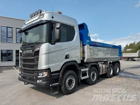 Scania R 660 Savivarčių priekabų vilkikai