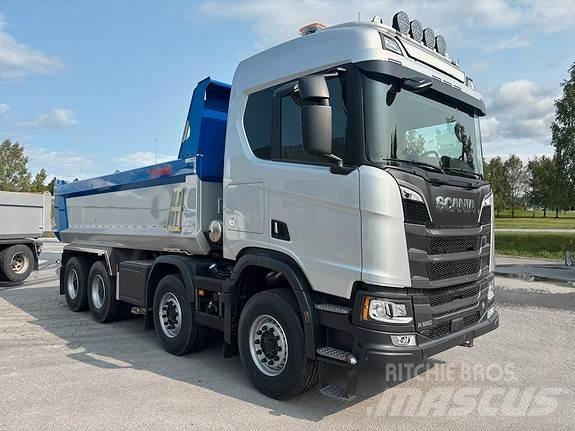 Scania R 660 Savivarčių priekabų vilkikai