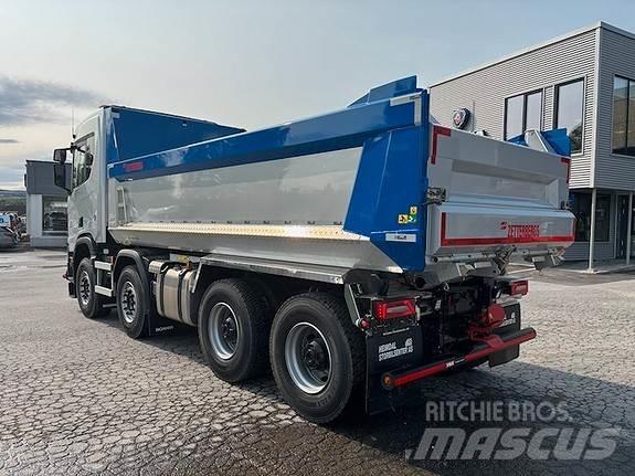 Scania R 660 Savivarčių priekabų vilkikai