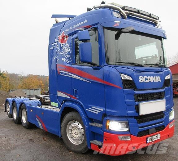 Scania R500 8x4*4 Savivarčiai su kabeliniu keltuvu