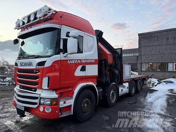 Scania R560 Automobiliniai kranai