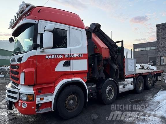 Scania R560 Automobiliniai kranai