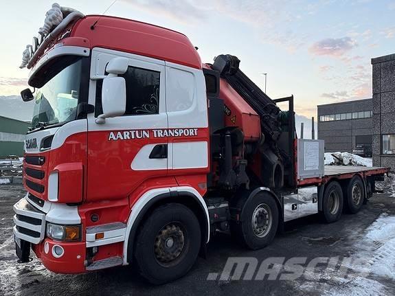 Scania R560 Automobiliniai kranai