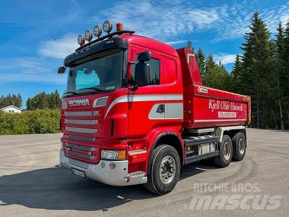 Scania R620 Savivarčių priekabų vilkikai