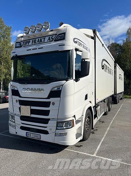 Scania R660 Sunkvežimiai su dengtu kėbulu