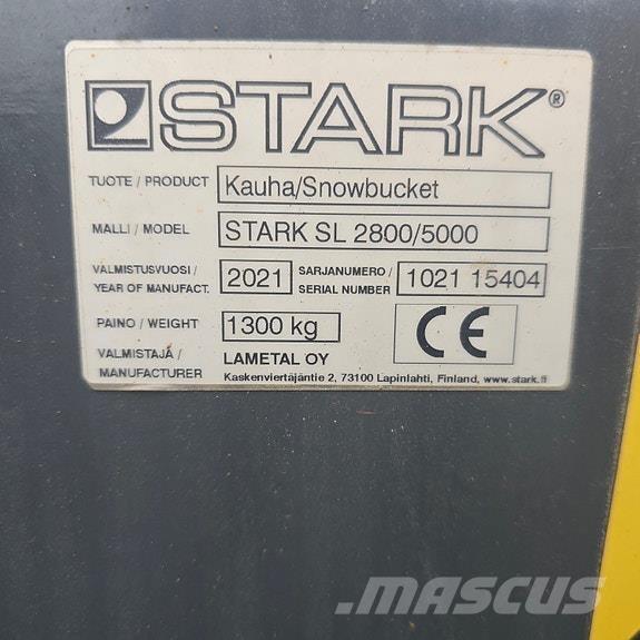Stark SL 2800/5000 Naudoti ratiniai krautuvai