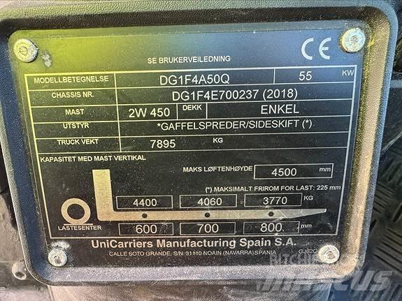 TCM FD50 Dyzeliniai krautuvai