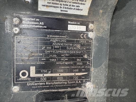 TCM FTB20 63016 Dyzeliniai krautuvai