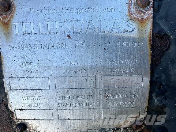 Tellefsdal K3000P Sniego peiliai ir valytuvai