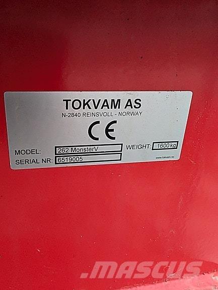 Tokvam 262 monster. Sniego pūstuvai