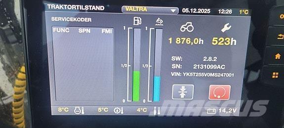 Valtra T255 Traktoriai