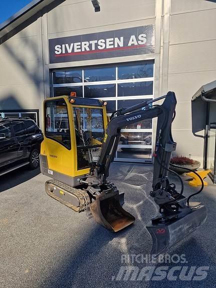 Volvo EC15B Mini ekskavatoriai < 7 t