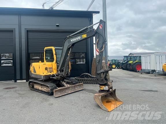 Volvo EC55B Mini ekskavatoriai < 7 t